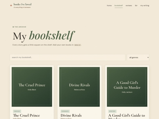 books screenshot