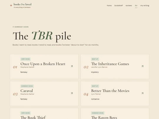 tbr screenshot