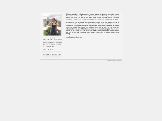 bio screenshot