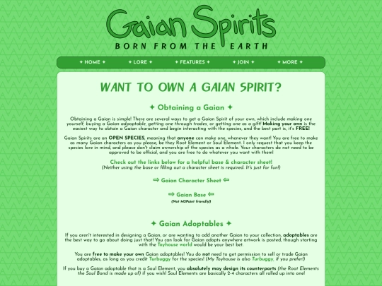 gaian-spirits/join/obtain_a_gaian screenshot