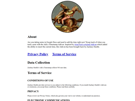 tools/Add a Timestamp/terms-of-service screenshot