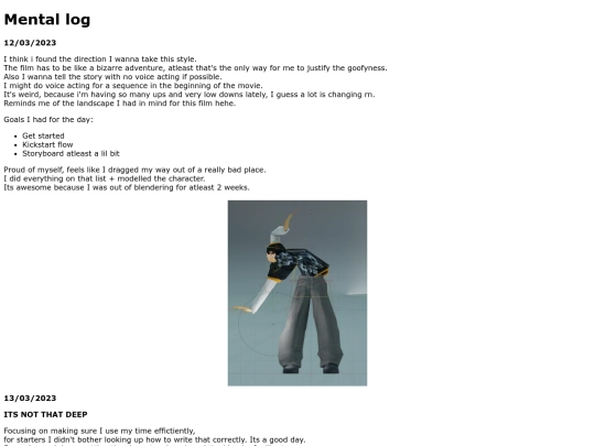blog screenshot