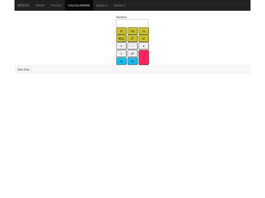 bootstrap/calculadora screenshot