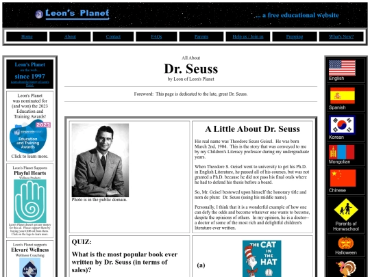 DrSeuss screenshot
