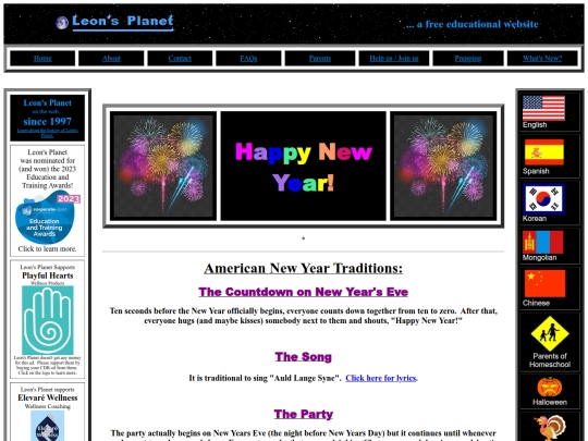 newyear screenshot