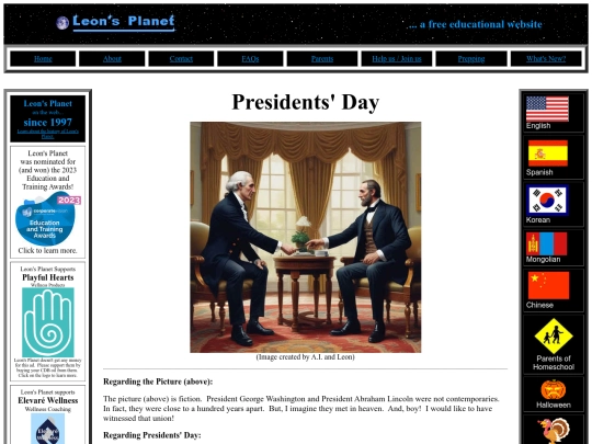 presidents screenshot