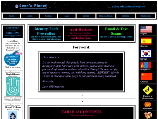 scams screenshot