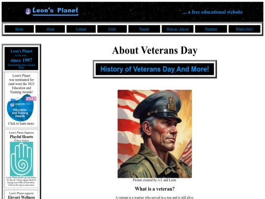 veterans screenshot