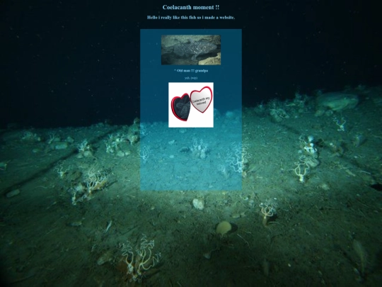 coelacanth screenshot