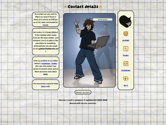 contact screenshot