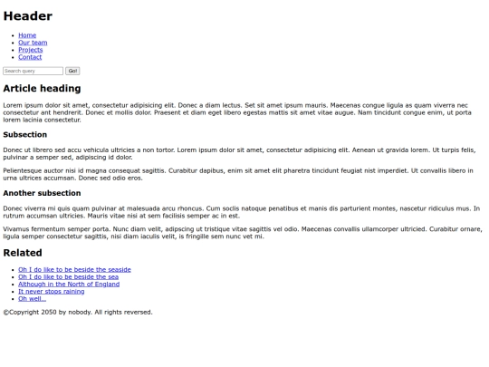 learnhtml screenshot