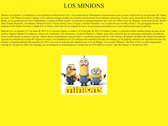 Práct11/minions screenshot