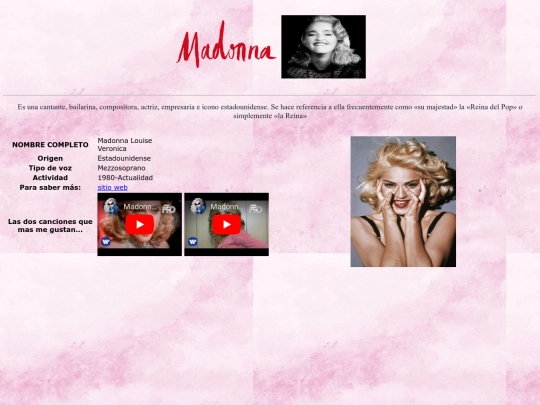 Práct12/madonna screenshot
