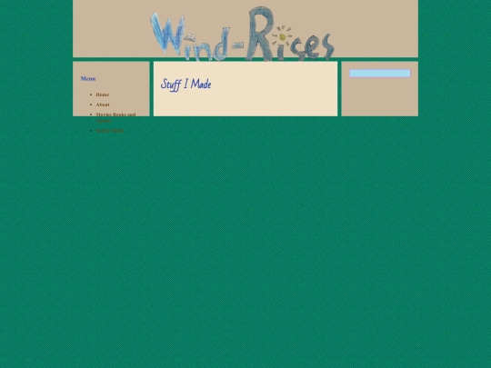 mainpage/stuffimade screenshot
