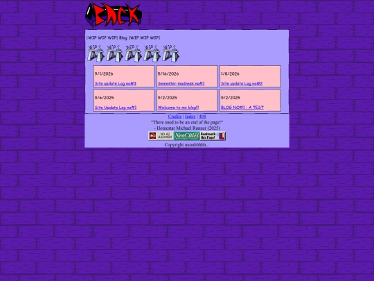 blog screenshot