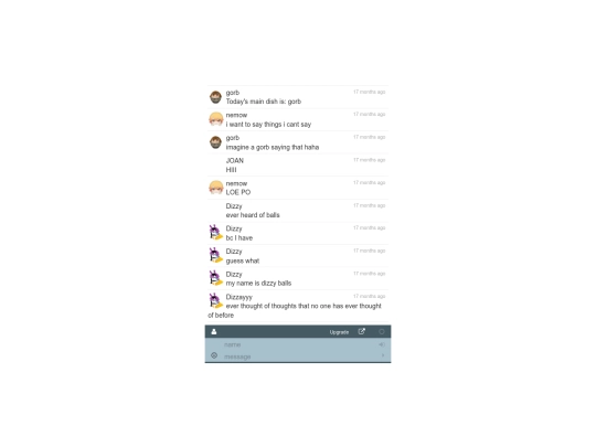 chatbox screenshot