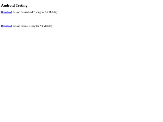 AttMobilityApp/attmob screenshot