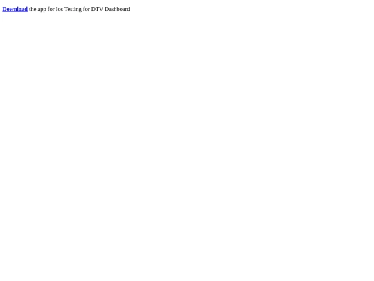 DTVDashboardApp screenshot