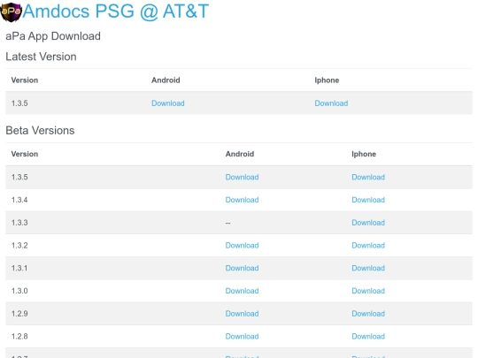 aPa screenshot