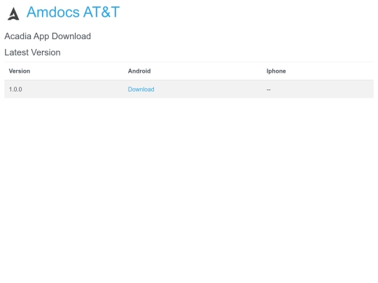 acadiaMobile screenshot