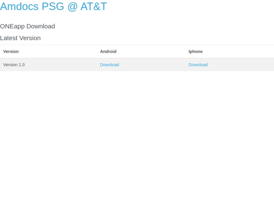 oneapp screenshot