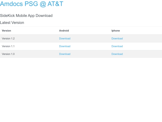 sidekick screenshot