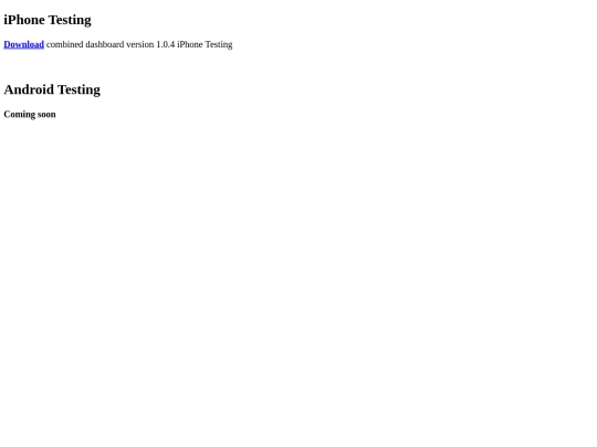 test screenshot