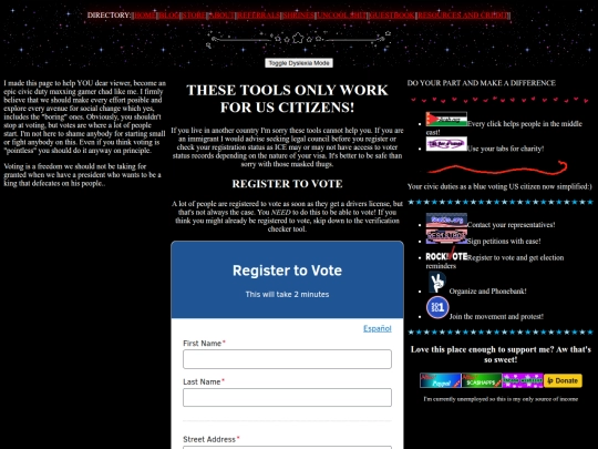 Civic-Duty-Maxxing screenshot