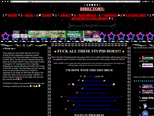 EVERYTHING IS FUCKED EVERYBODY SUCKS (shitty things hub) screenshot