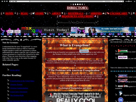 Evangelicalism screenshot