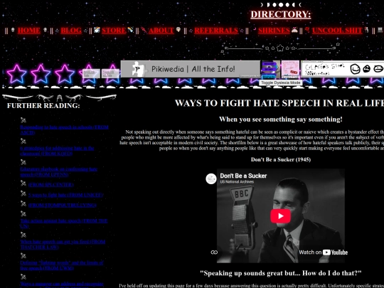 FIGHTHATESPEECH screenshot