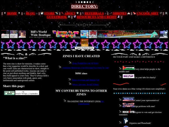 ZINES screenshot