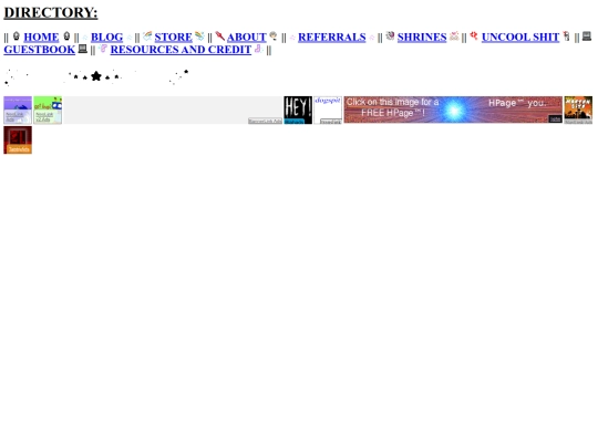menu screenshot