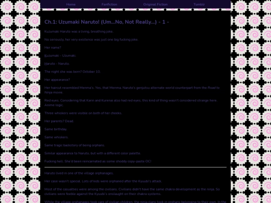 Naruto TOASN/Ch1-UzumakiNarutoUmNoNotReally-1- screenshot