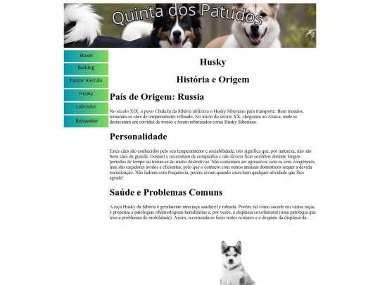 husky screenshot