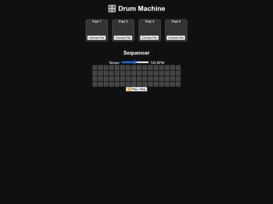 Drum_Machine screenshot