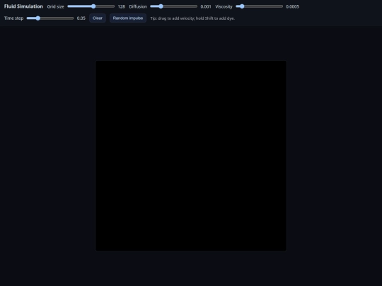 Fluid screenshot