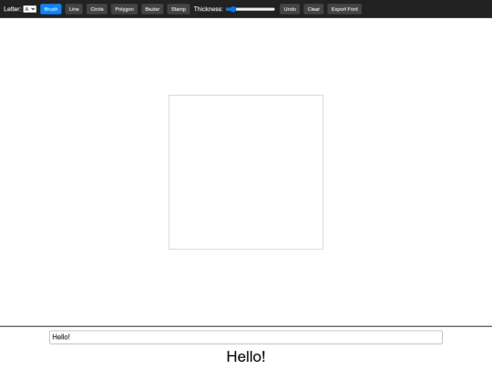 fontmaker screenshot
