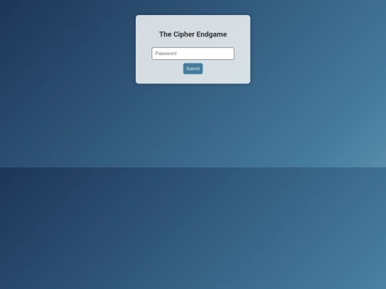 CipherEndgame screenshot