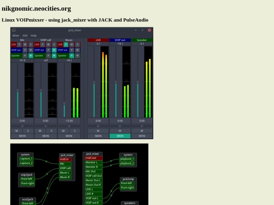 voipmixxer screenshot
