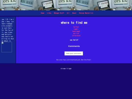 test screenshot