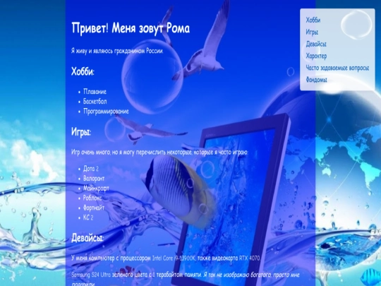 index screenshot