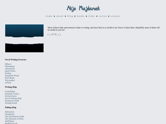 links screenshot
