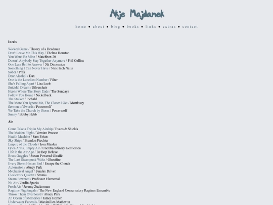 playlists screenshot