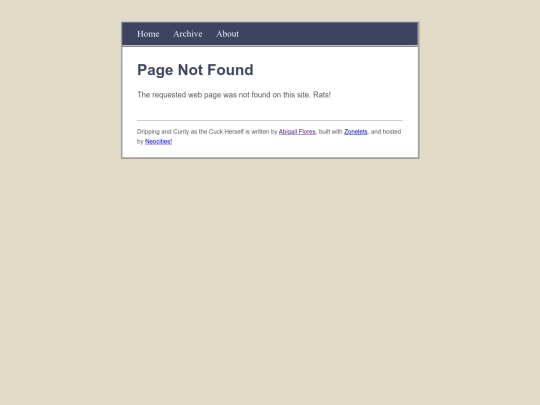 not_found screenshot