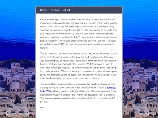 posts/2024-5-31-Talking-Shop-Rejection-Influences screenshot