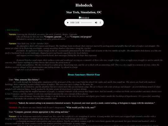 nonspn/holodeck-trump screenshot