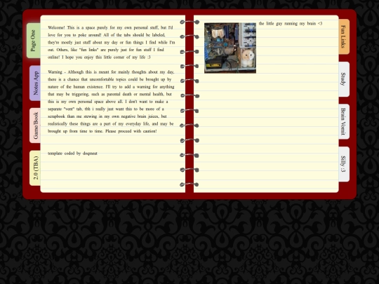 journal screenshot