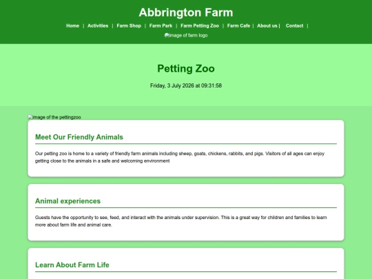 farm/pettingzoo screenshot