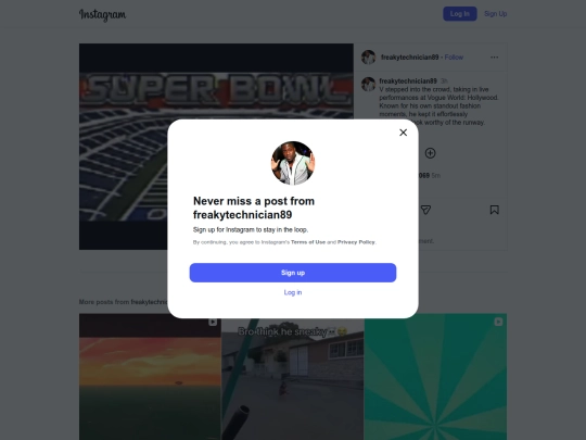superbowl screenshot
